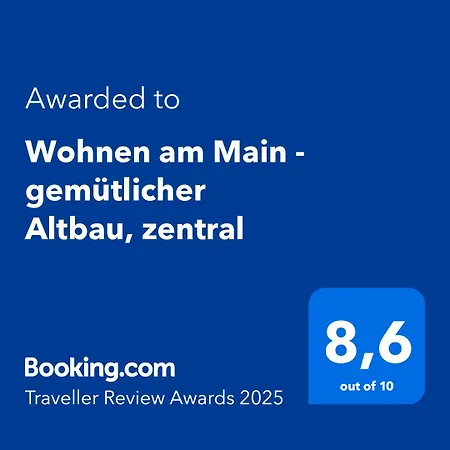 Appartement Wohnen Am Main - Stilvoller Altbau Nahe Altstadt *